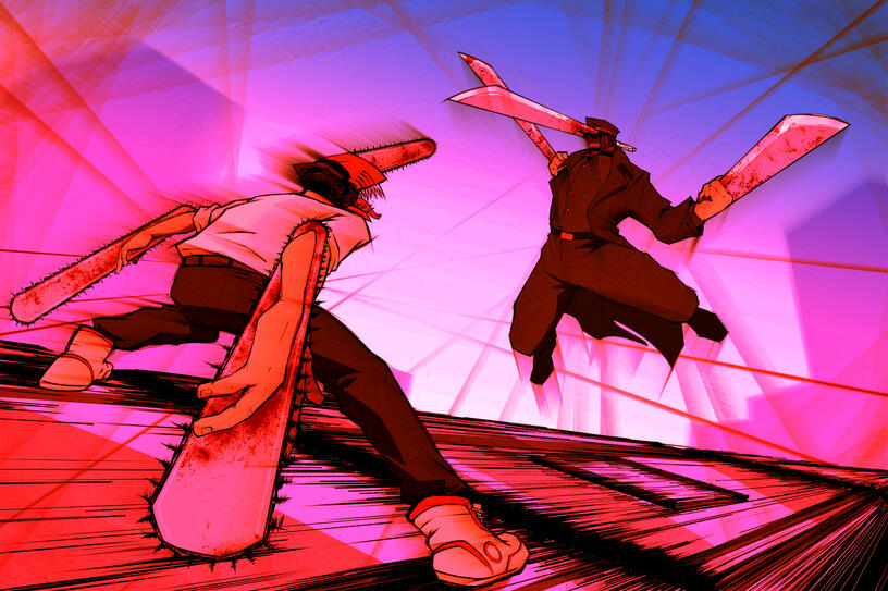 CHAINSAW V KATANA CHAINSAW V KATANA